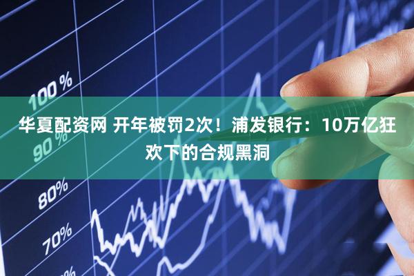 华夏配资网 开年被罚2次！浦发银行：10万亿狂欢下的合规黑洞